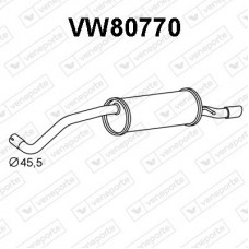 VW80770 VENEPORTE Глушник вихлопних газів кінцевий
