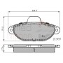 ADB0509 COMLINE Комплект гальмівних колодок дисковий гальм