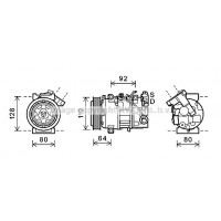 RTAK492 AVA QUALITY COOLING Компресор кондиціонера