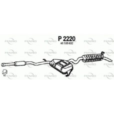 P2220 FENNO Глушник вихлопних газів кінцевий