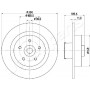 DP-0700 JAPANPARTS Гальмівний диск