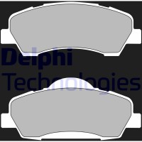 LP2485 DELPHI Комплект гальмівних колодок дисковий гальм