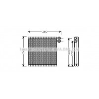 MZV216 AVA QUALITY COOLING Випарник кондиціонера