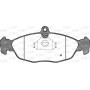 BPA0393.00 OPEN PARTS Комплект гальмівних колодок дисковий гальм