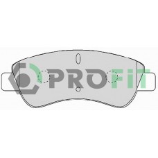 5000-1399 PROFIT Комплект гальмівних колодок дисковий гальм