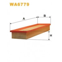 WA6779 WIX FILTERS Повітряний фільтр