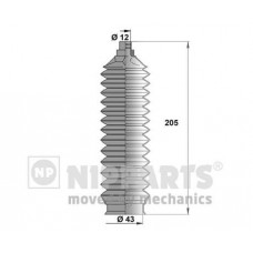 J2843008 NIPPARTS Комплект пильника рульове управління