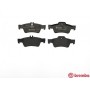 P 50 052 BREMBO Комплект гальмівних колодок дисковий гальм