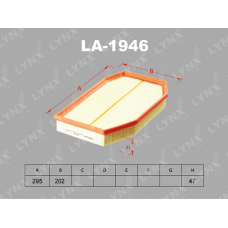 LA-1946 LYNXauto Повітряний фільтр