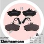 206691901 ZIMMERMANN КомплеК т гальмівних колодок, дискове гальмо