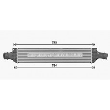 AI4434 AVA QUALITY COOLING Интеркулер