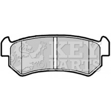 KBP2146 KEY PARTS Комплект гальмівних колодок дисковий гальм