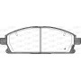 BPA0674.12 OPEN PARTS Комплект гальмівних колодок дисковий гальм