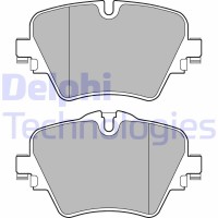 LP3182 DELPHI Комплект гальмівних колодок дисковий гальм