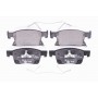 8DB 355 024-781 HELLA Комплект гальмівних колодок дисковий гальм