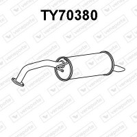 TY70380 VENEPORTE Глушник вихлопних газів кінцевий