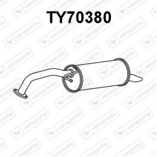 TY70380 VENEPORTE Глушник вихлопних газів кінцевий