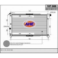 107.006 AHE Радіатор охолодження двигуна