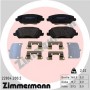 22804.200.2 ZIMMERMANN Комплект гальмівних колодок дисковий гальм