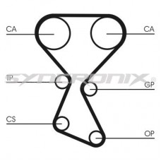 SY1101027 SYNCRONIX Комплект ременя ГРМ