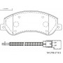 KD6788 ASIMCO Комплект гальмівних колодок дисковий гальм