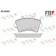 BL1825A1 FTE Комплект гальмівних колодок дисковий гальм