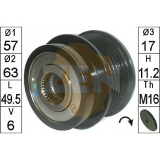 ZN6010 ERA Механізм вільного ходу генератора