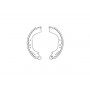 KBS-7435 KAVO PARTS Комплект гальмівних колодок