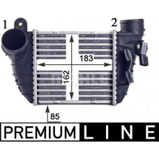 CI 308 000P MAHLE Интеркулер