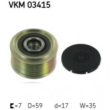 VKM03415 SKF ASAM FORD Шків генератора Transit 2,4D -06