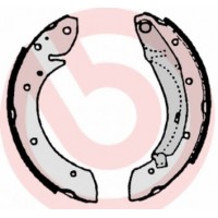 S 61 522 BREMBO Комплект гальмівних колодок