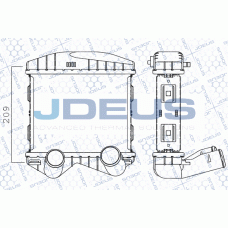 817M40A JDEUS Интеркулер