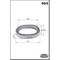 LFAF356 LUCAS FILTERS Повітряний фільтр