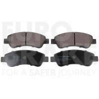 5502221960 EUROBRAKE Комплект гальмівних колодок дисковий гальм