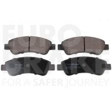 5502221960 EUROBRAKE Комплект гальмівних колодок дисковий гальм
