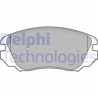 LP2080 DELPHI Комплект гальмівних колодок дисковий гальм