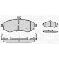363916060469 MAGNETI MARELLI Комплект гальмівних колодок дисковий гальм