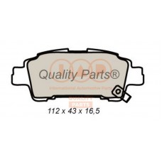 704-17084 IAP QUALITY PARTS КомплеК т гальмівних колодок, дискове гальмо