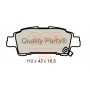 704-17084 IAP QUALITY PARTS КомплеК т гальмівних колодок, дискове гальмо