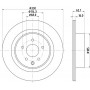 ND2068K NISSHINBO Гальмівний диск