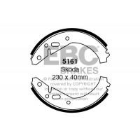 5161 EBC Brakes Комплект гальмівних колодок