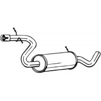 105-877 BOSAL Середній глушник вихлопних газів