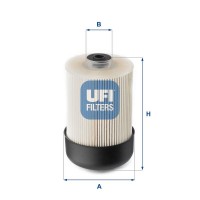 26.114.00 UFI Паливний фільтр