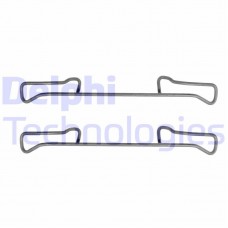 LX0155 DELPHI Комплектуючі колодки дискового гальма