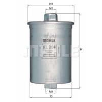 KL 204 MAHLE Паливний фільтр