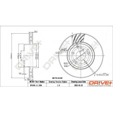 DP1010.11.1204 Dr!ve+ Гальмівний диск