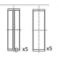 BM1023-050 FAI AutoParts Підшипник колінвала