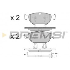 BP3476 BREMSI Комплект гальмівних колодок дисковий гальм