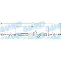 C1502B SAMKO Тросик, cтояночный тормоз