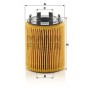 HU 7041 z MANN-FILTER Масляний фільтр